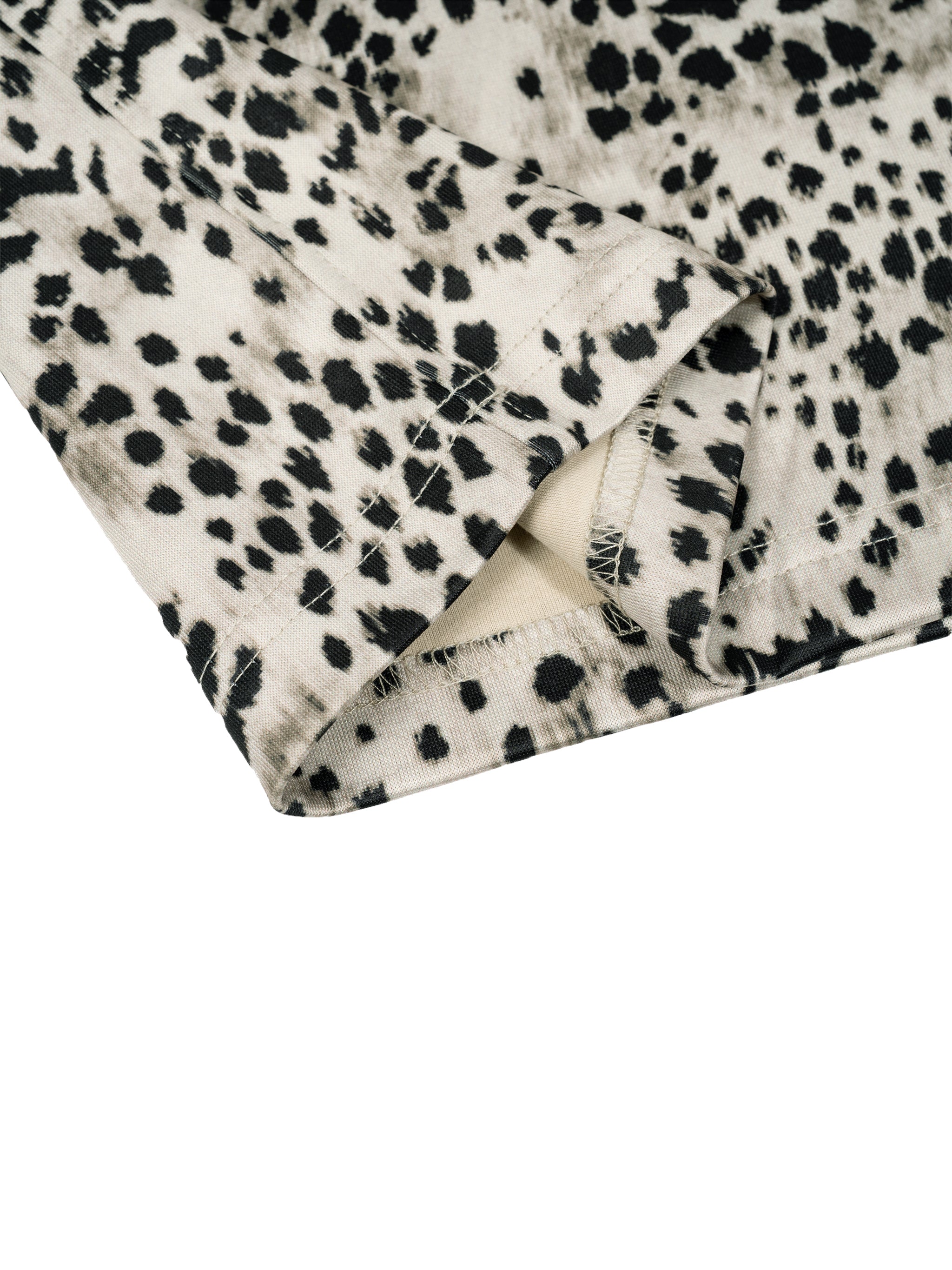 Artificial Experiments Leopard Print Boxy T