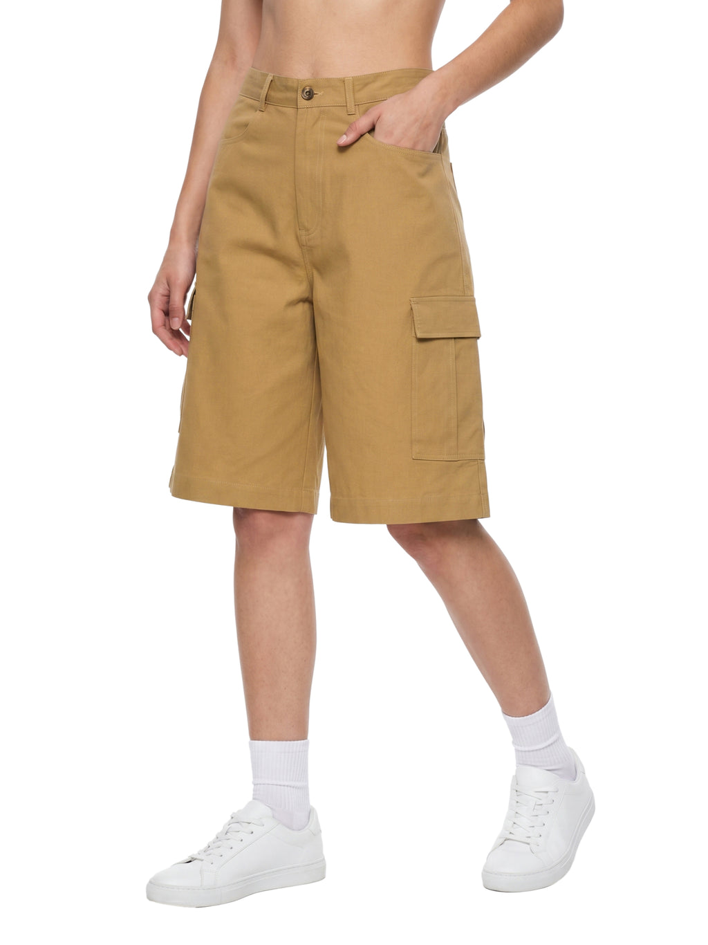 Digitally Enhanced Safari Cargo Shorts