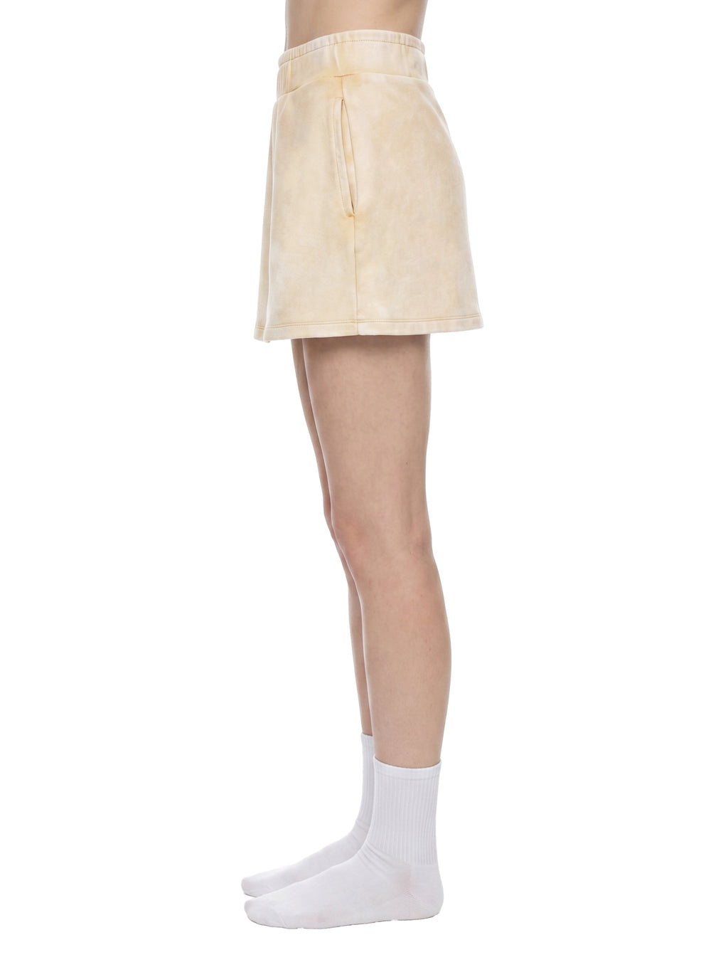 Women's Mineral Wash Mushroom City Mini Skirt