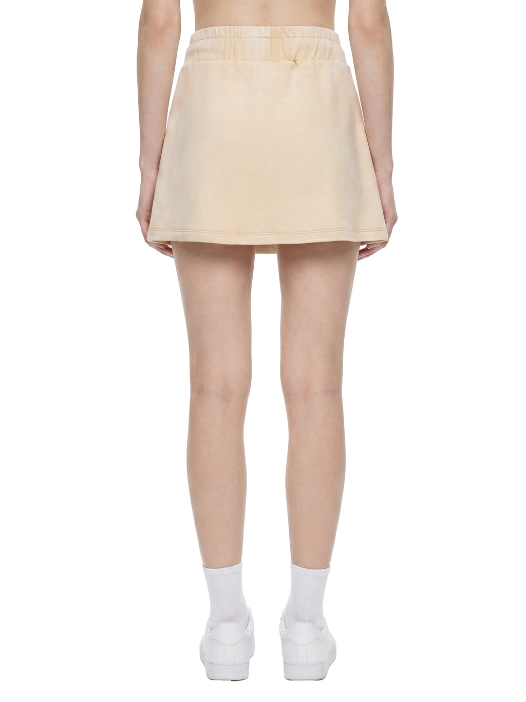 Women's Mineral Wash Mushroom City Mini Skirt