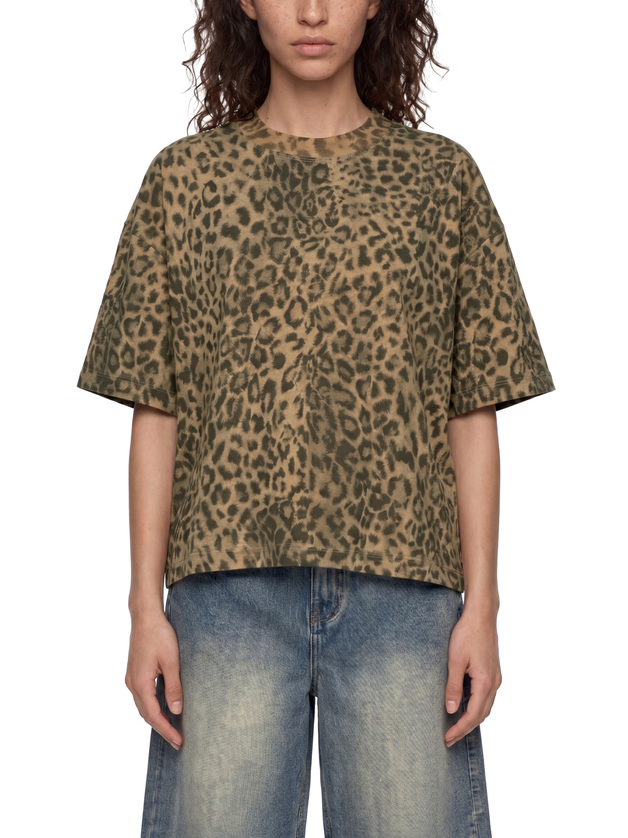 PINK PLASTIC Leopard Print SMILES