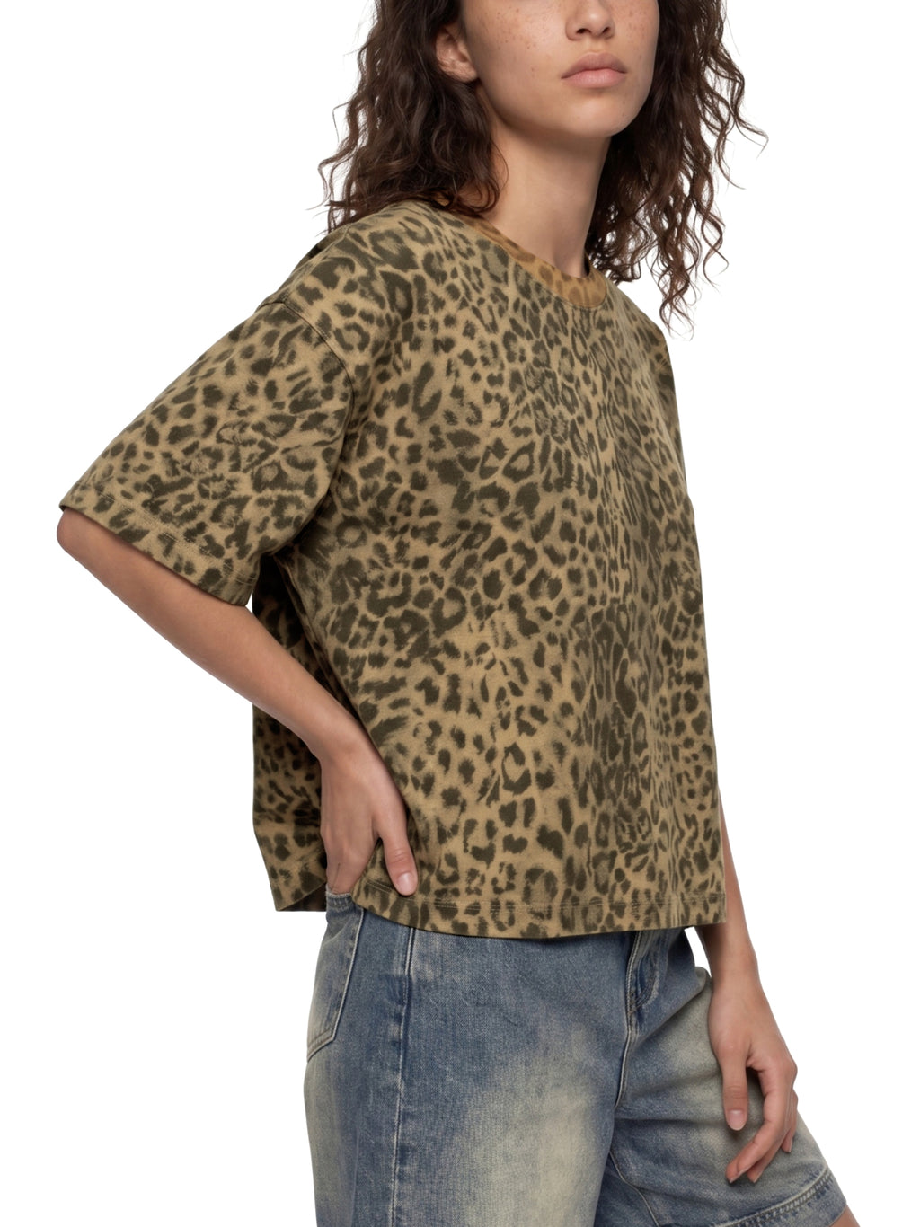 PINK PLASTIC Leopard Print SMILES