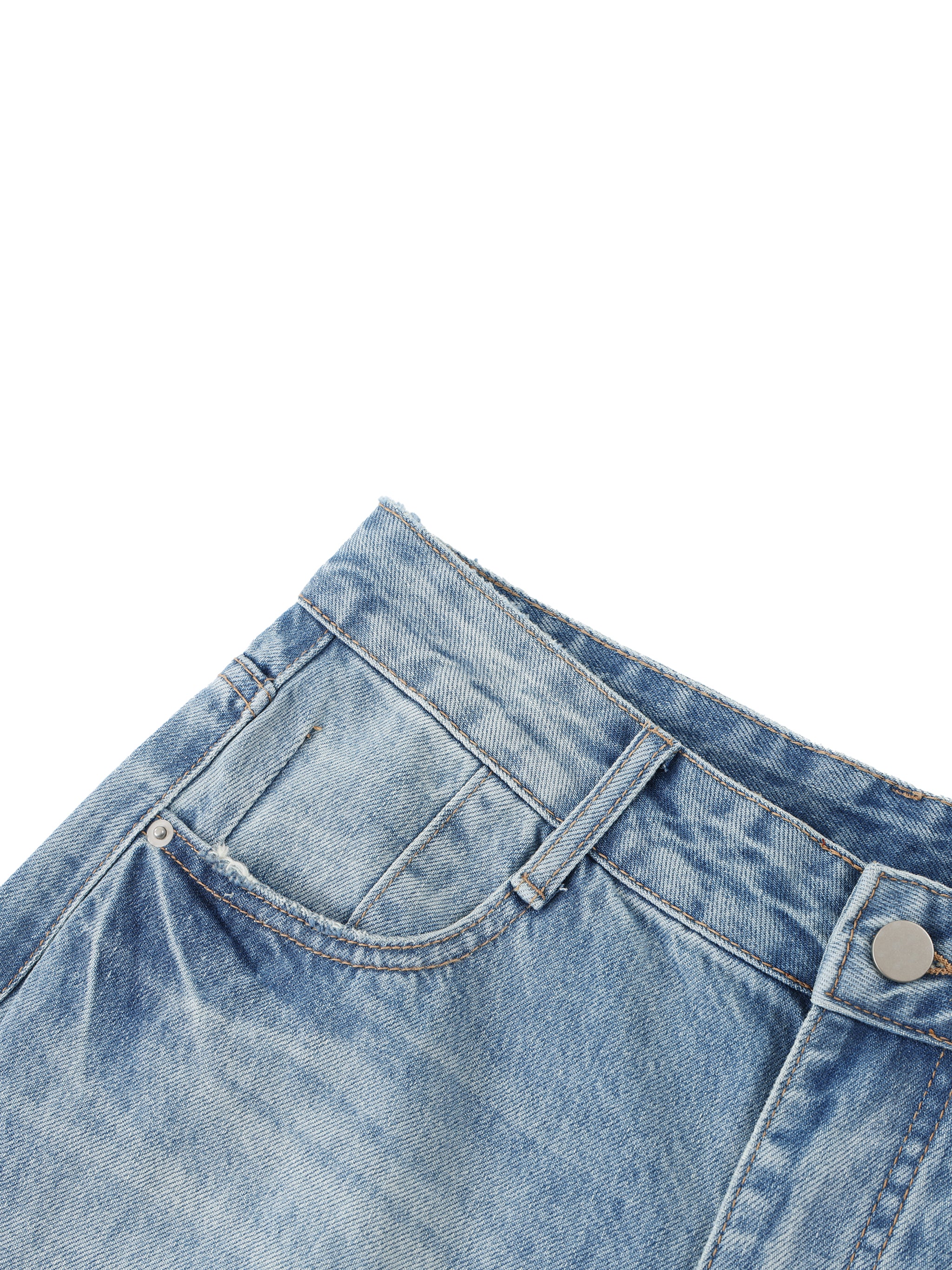 Women's Future Retro Distressed Wide Leg Jeans