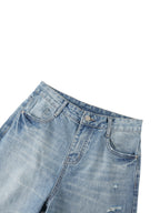 Women's Future Retro Distressed Wide Leg Jeans