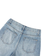 Women's Future Retro Distressed Wide Leg Jeans