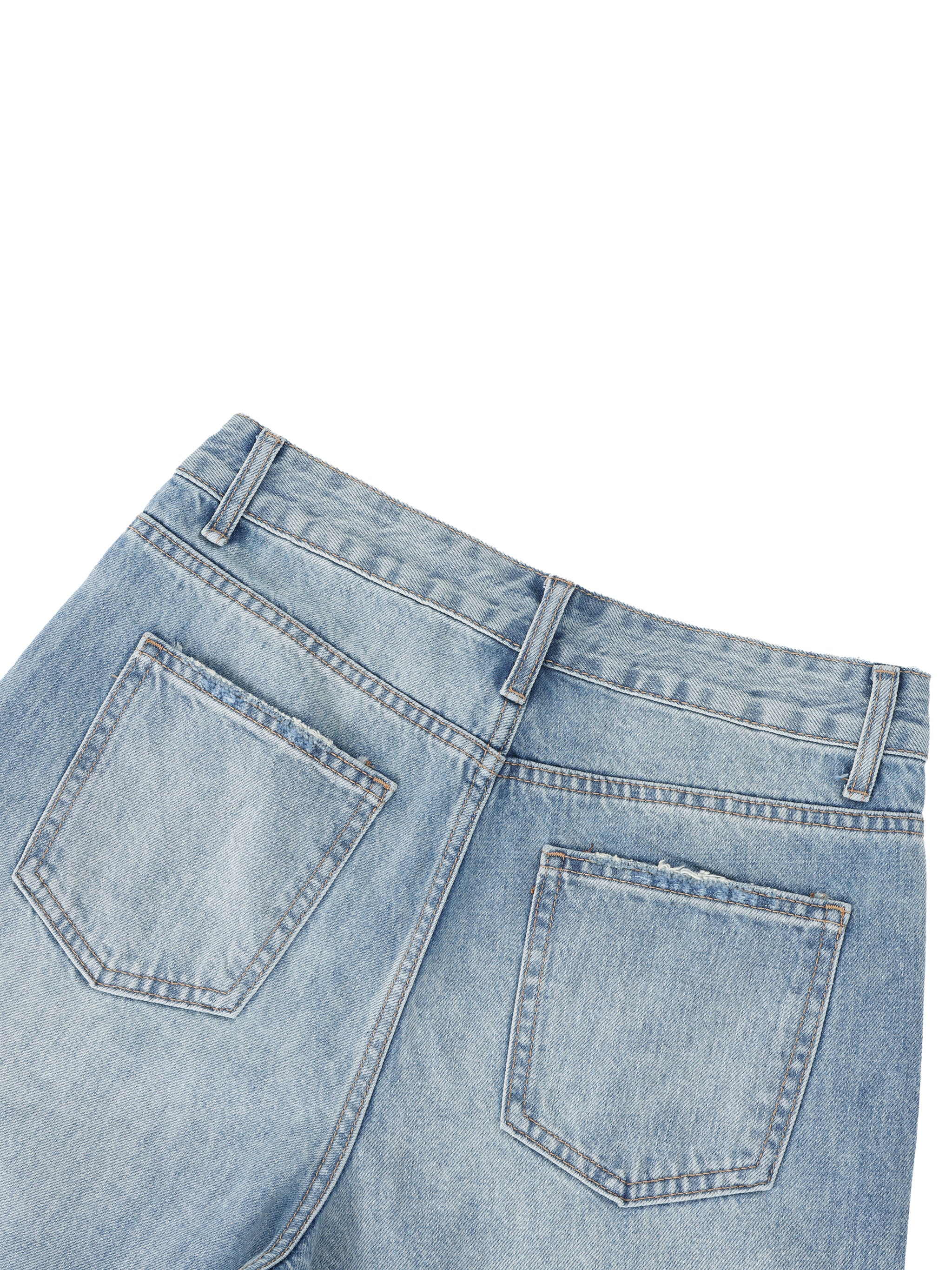 Women's Future Retro Distressed Wide Leg Jeans