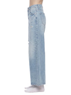 Women's Future Retro Distressed Wide Leg Jeans