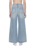 Women's Future Retro Distressed Wide Leg Jeans