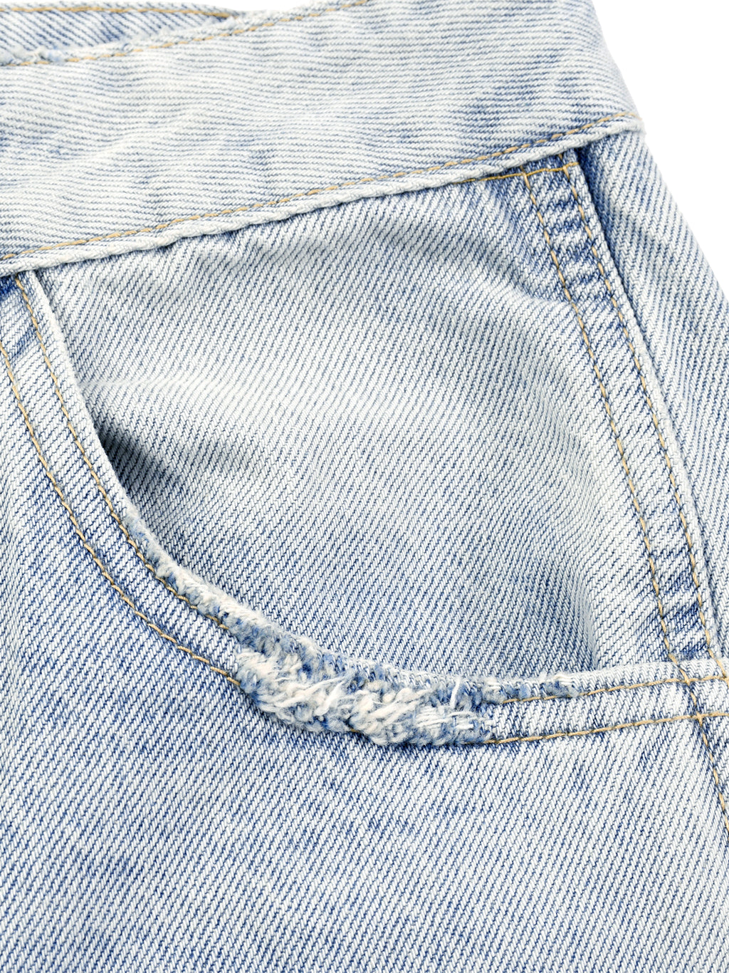 Digitally Enhanced Barrel Leg Jeans