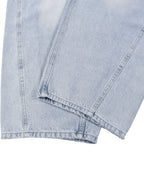 Digitally Enhanced Barrel Leg Jeans