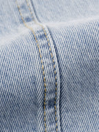 Digitally Enhanced Barrel Leg Jeans