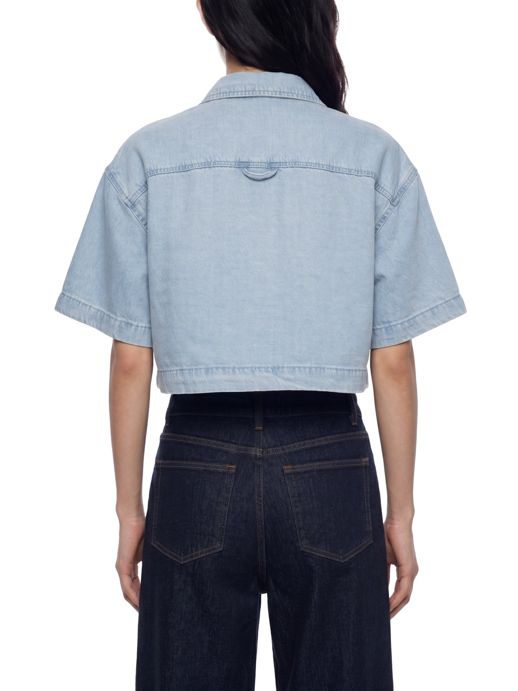 Women's Vintage Diamond Labs Research Cropped Shirt