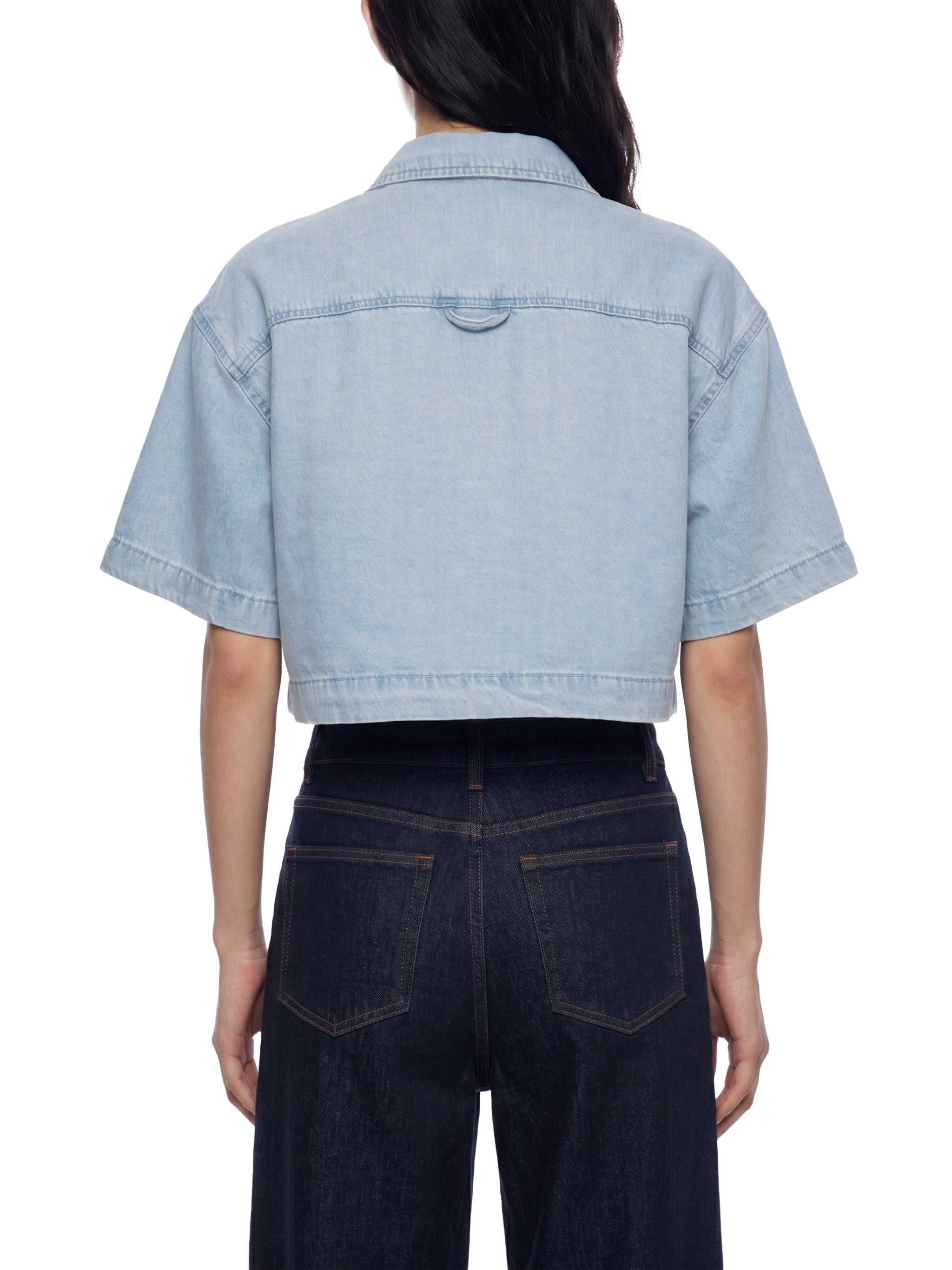 Women's Vintage Diamond Labs Research Cropped Shirt