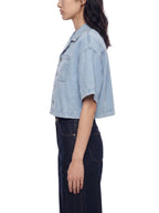 Women's Vintage Diamond Labs Research Cropped Shirt