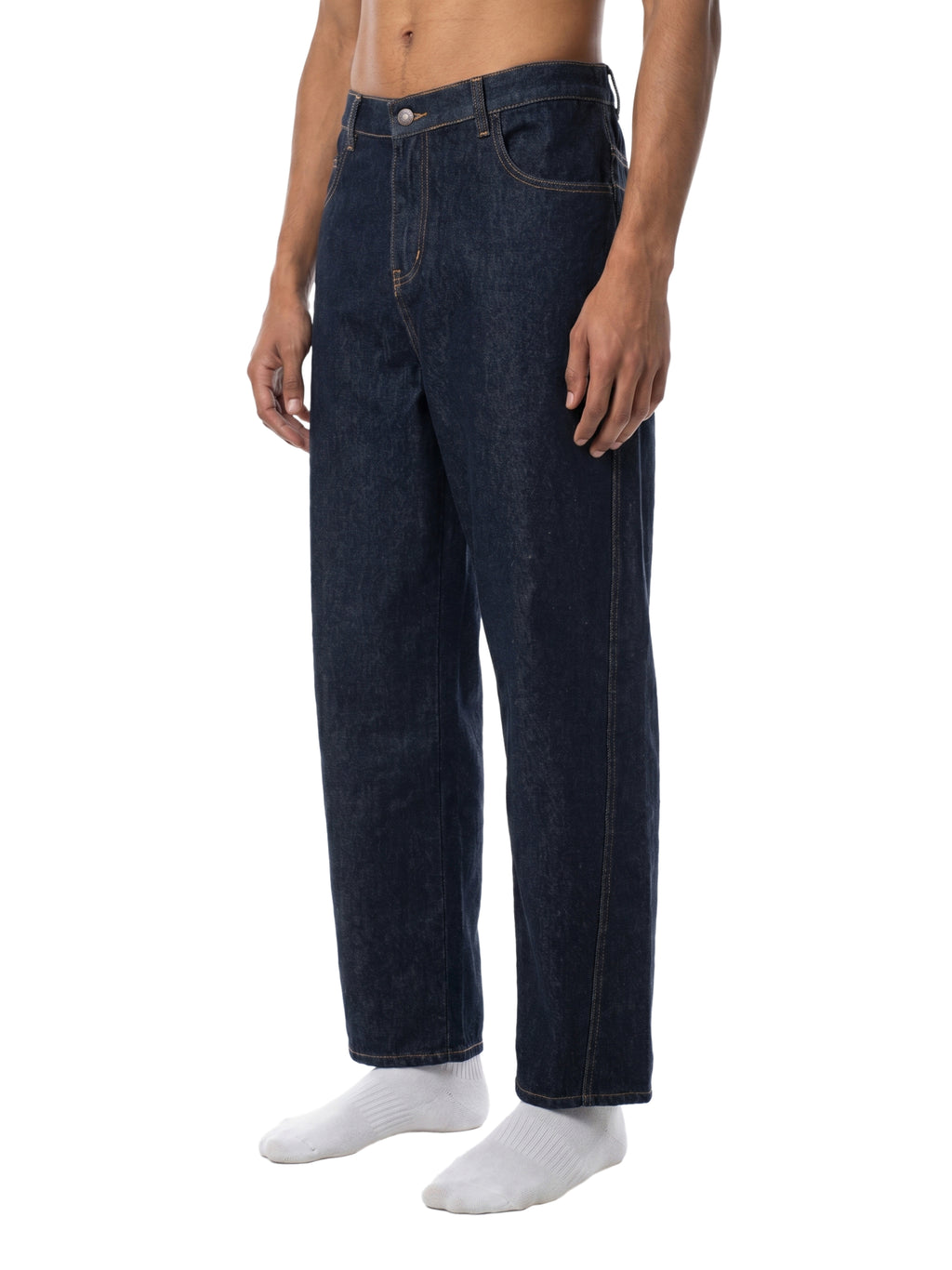 Men's Digitally Enhanced Barrel Leg Jeans