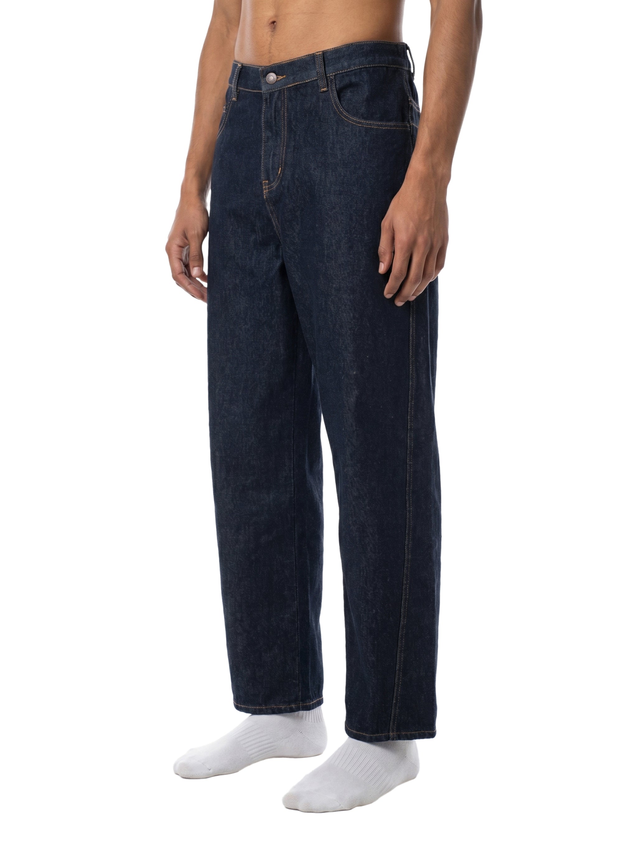 Men's Digitally Enhanced Barrel Leg Jeans