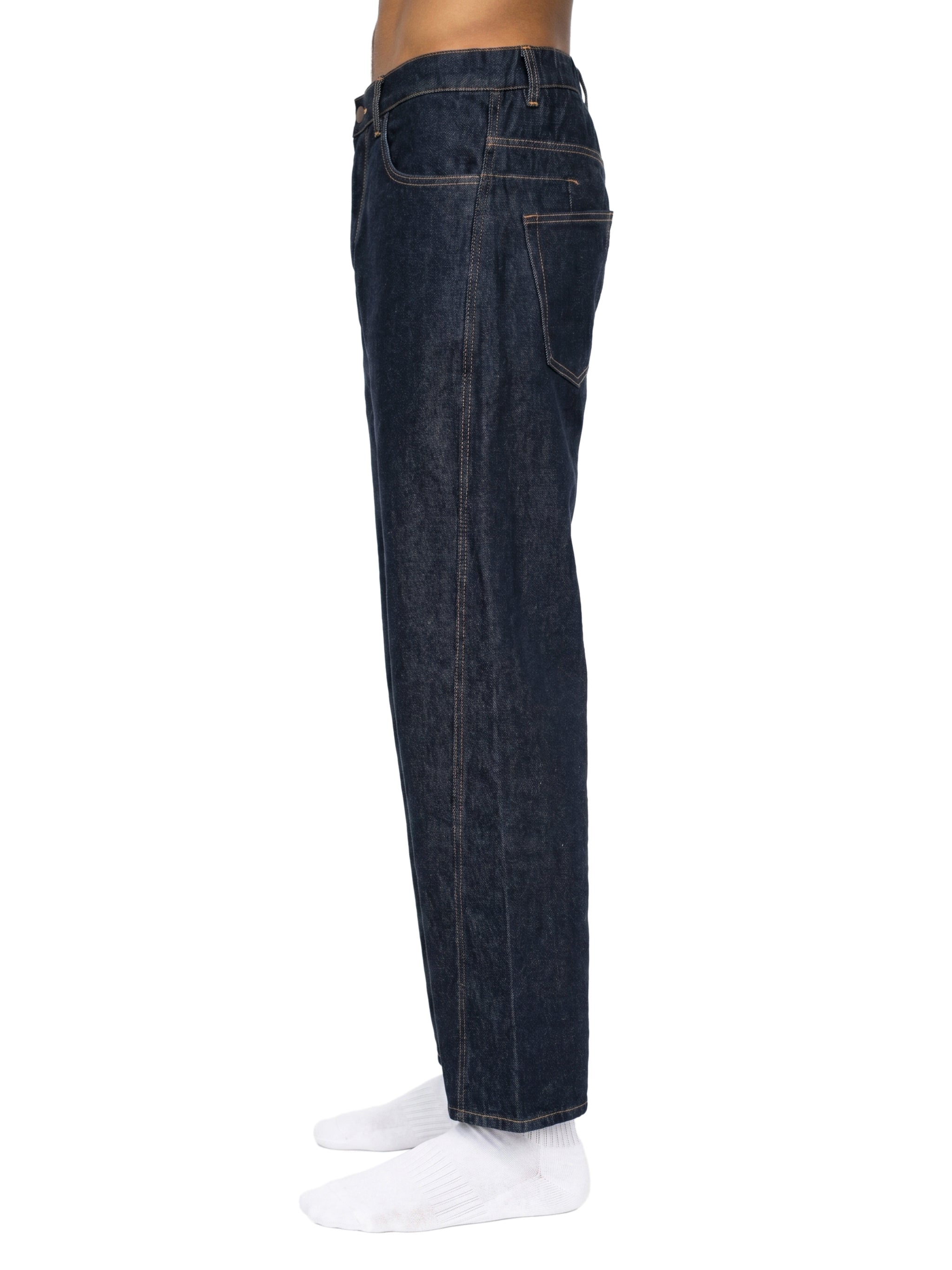 Men's Digitally Enhanced Barrel Leg Jeans