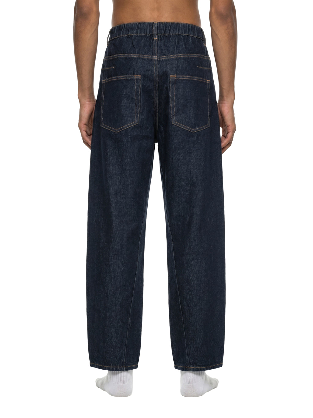 Men's Digitally Enhanced Barrel Leg Jeans
