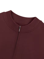 Women's Quarter-Zip Short Sleeve Romper