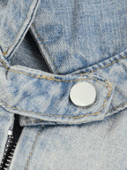 Universal Cyberpunk Vintage Denim Jacket