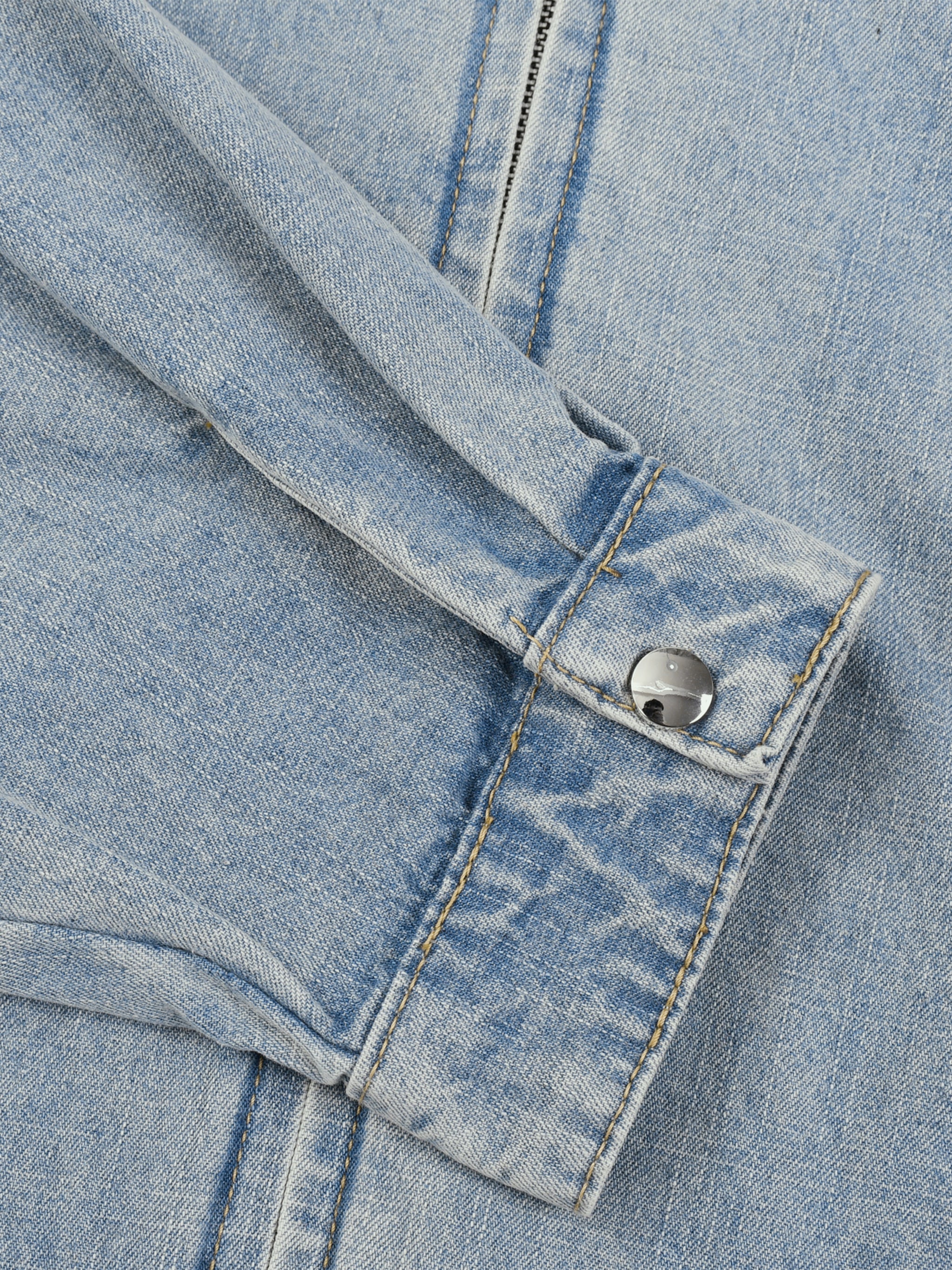 Universal Cyberpunk Vintage Denim Jacket