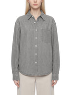 Unisex Vintage Wash Denim Shirt - ZERO DROP SUPPLY CO.
