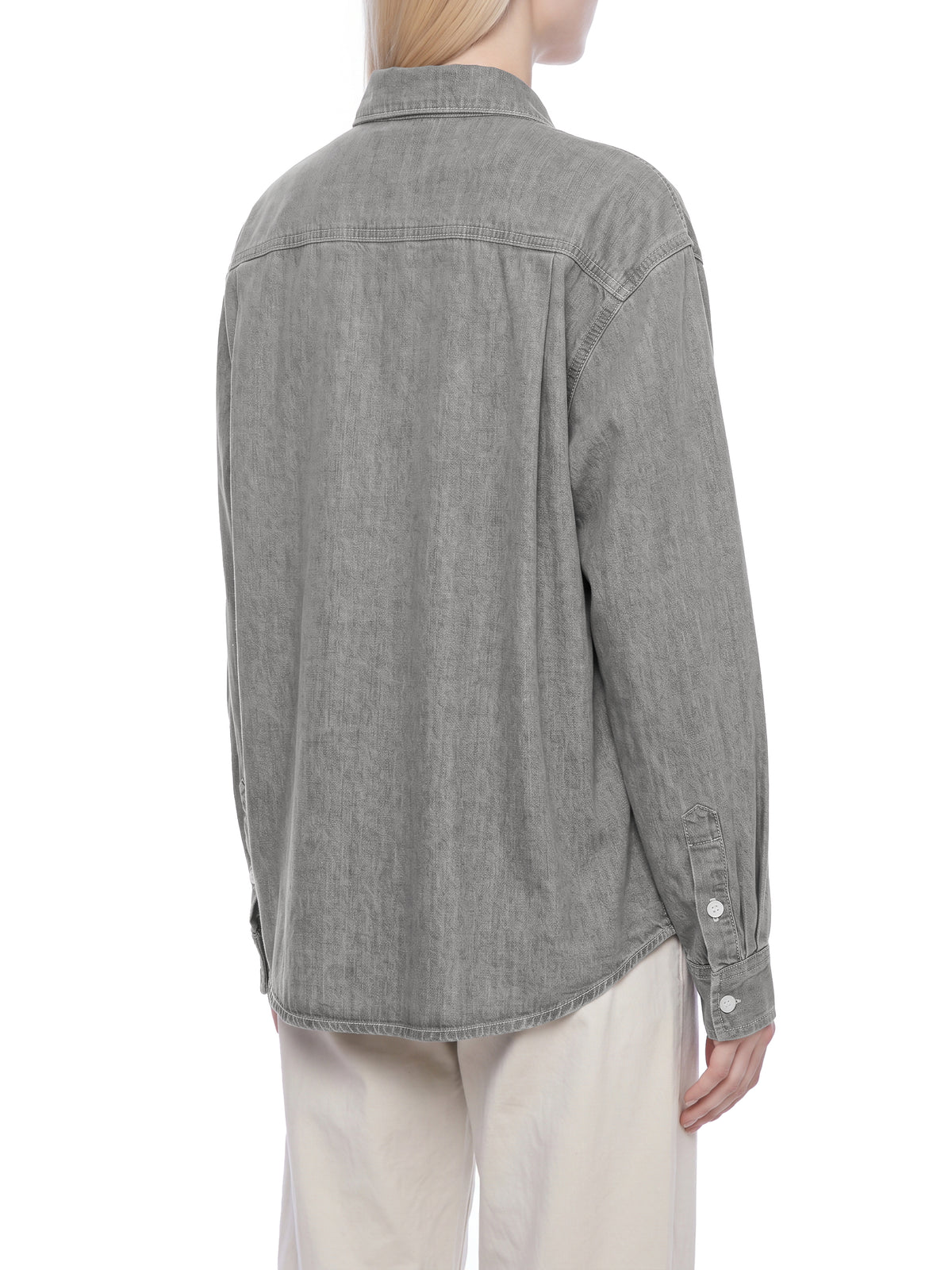 Unisex Vintage Wash Denim Shirt - ZERO DROP SUPPLY CO.