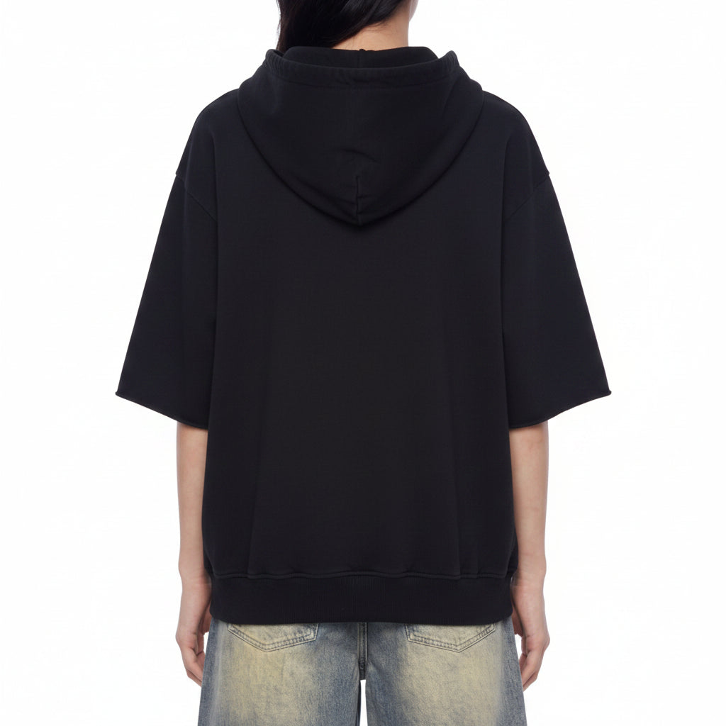 Veridion Diamond Mining Mineral Wash Short Sleeve Hoodie