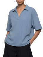 Unisex Veridion University Vintage Wash Waffle Polo