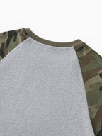 Women’s D.S.T.F. Camo Raglan Crop T-Shirt