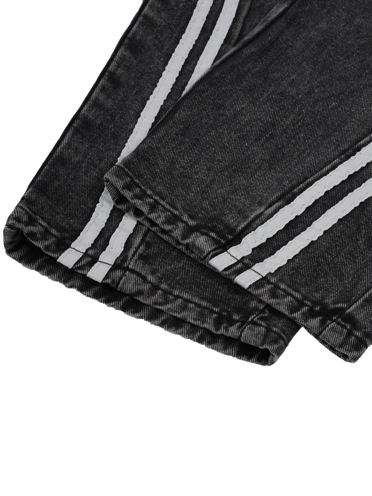 Kid’s Vintage Wash Big A Side Stripe Jeans