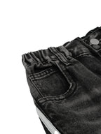 Kid’s Vintage Wash Big A Side Stripe Jeans