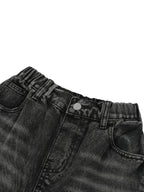 Kid’s Vintage Wash Big A Side Stripe Jeans