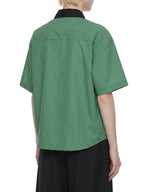 Neon Shadows Heart Veridion Contrast Collar Shirt