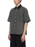 Neon Shadows Heart Veridion Contrast Collar Shirt