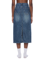 Antimatter Splatter Denim Skirt