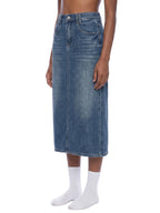 Antimatter Splatter Denim Skirt