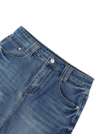 Antimatter Splatter Denim Skirt