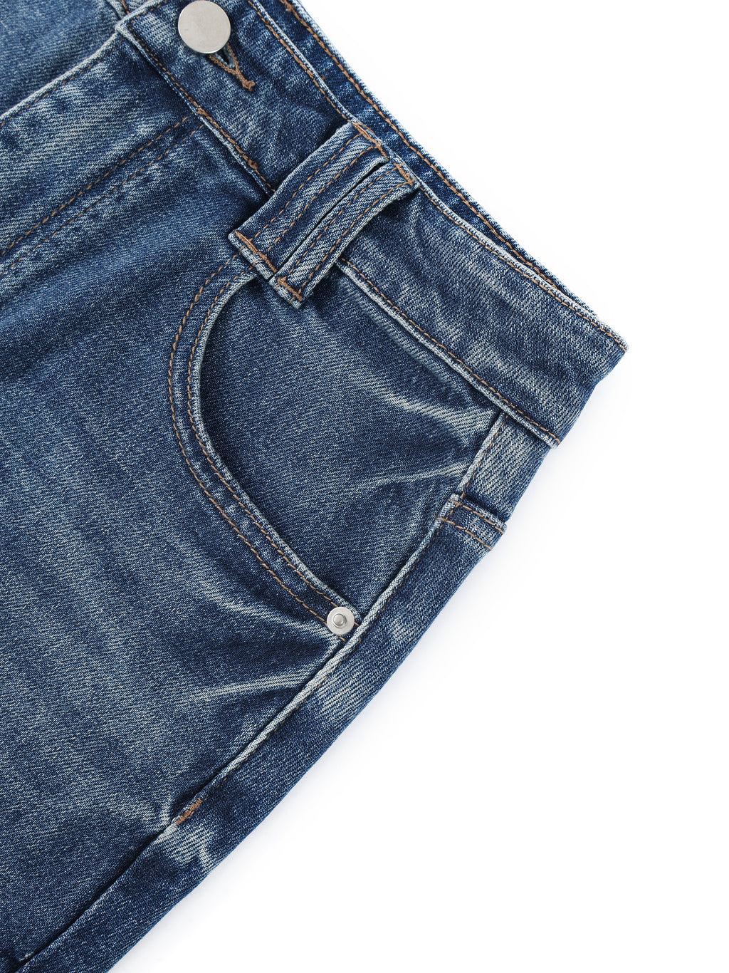 Antimatter Splatter Denim Skirt