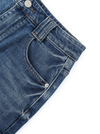 Antimatter Splatter Denim Skirt