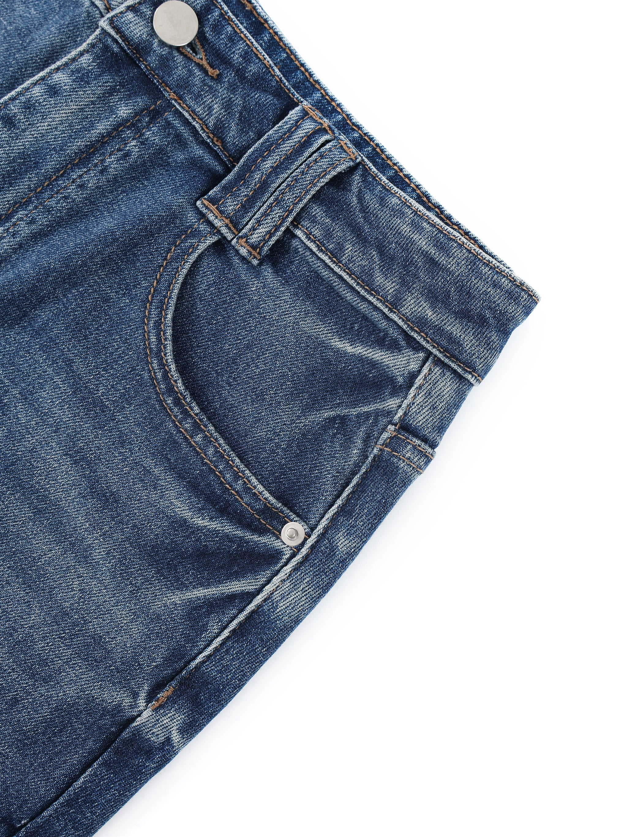 Antimatter Splatter Denim Skirt