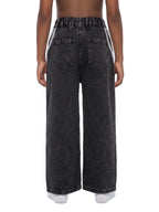 Kid’s Vintage Wash Big A Side Stripe Jeans