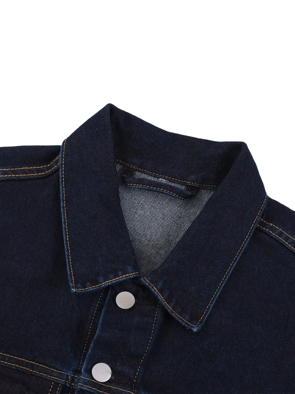 Unisex Vintage Wash Artificial Classic Digital Denim Jacket