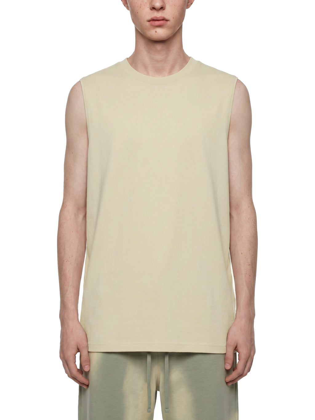Men’s Livingmurals X Artificial.Black Oversized Cotton Tank