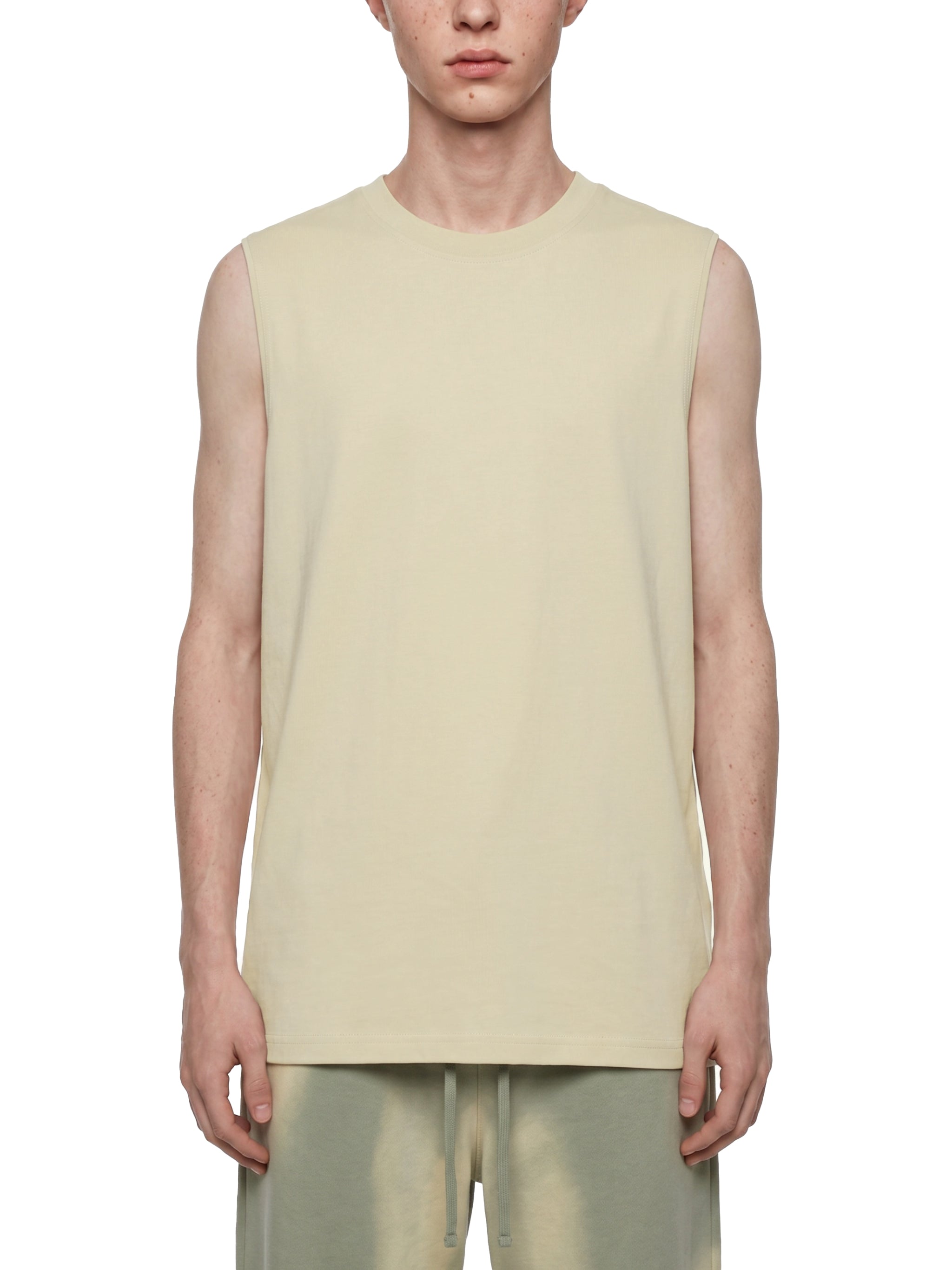 Men’s Livingmurals X Artificial.Black Oversized Cotton Tank