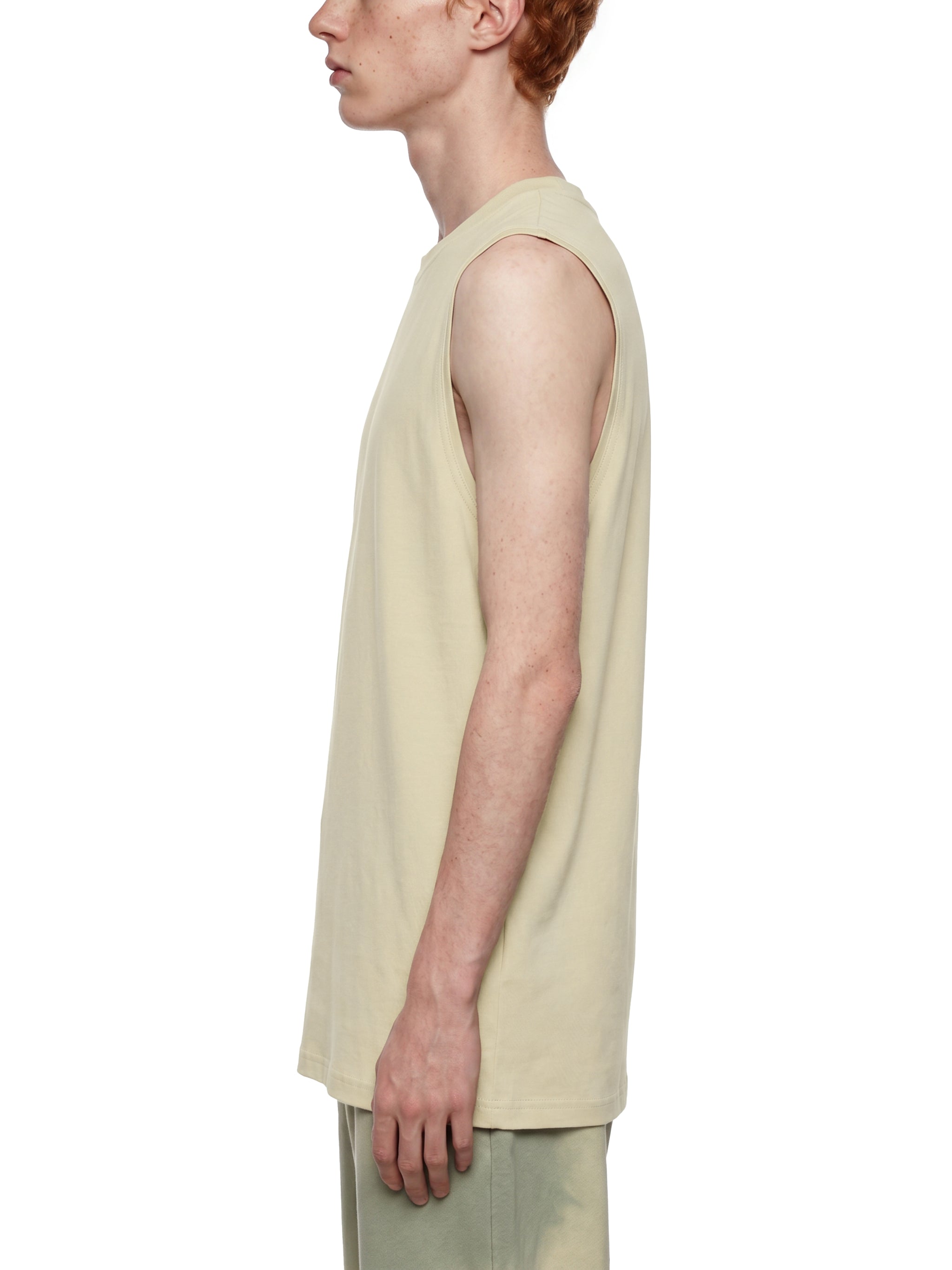 Men’s Livingmurals X Artificial.Black Oversized Cotton Tank