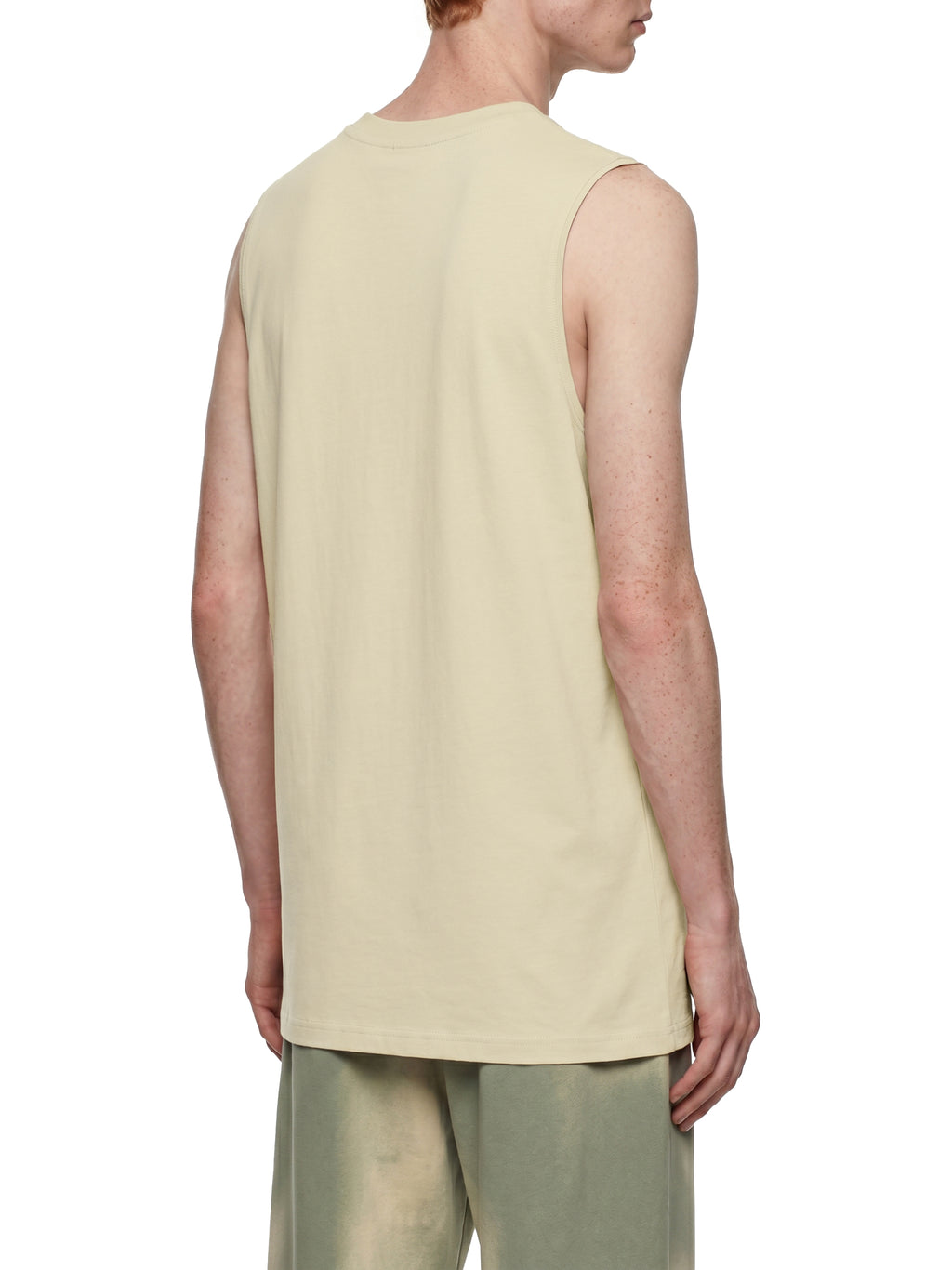 Men’s Livingmurals X Artificial.Black Oversized Cotton Tank