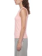 Livingmurals  X Artificial.Black Drawstring Tank Top