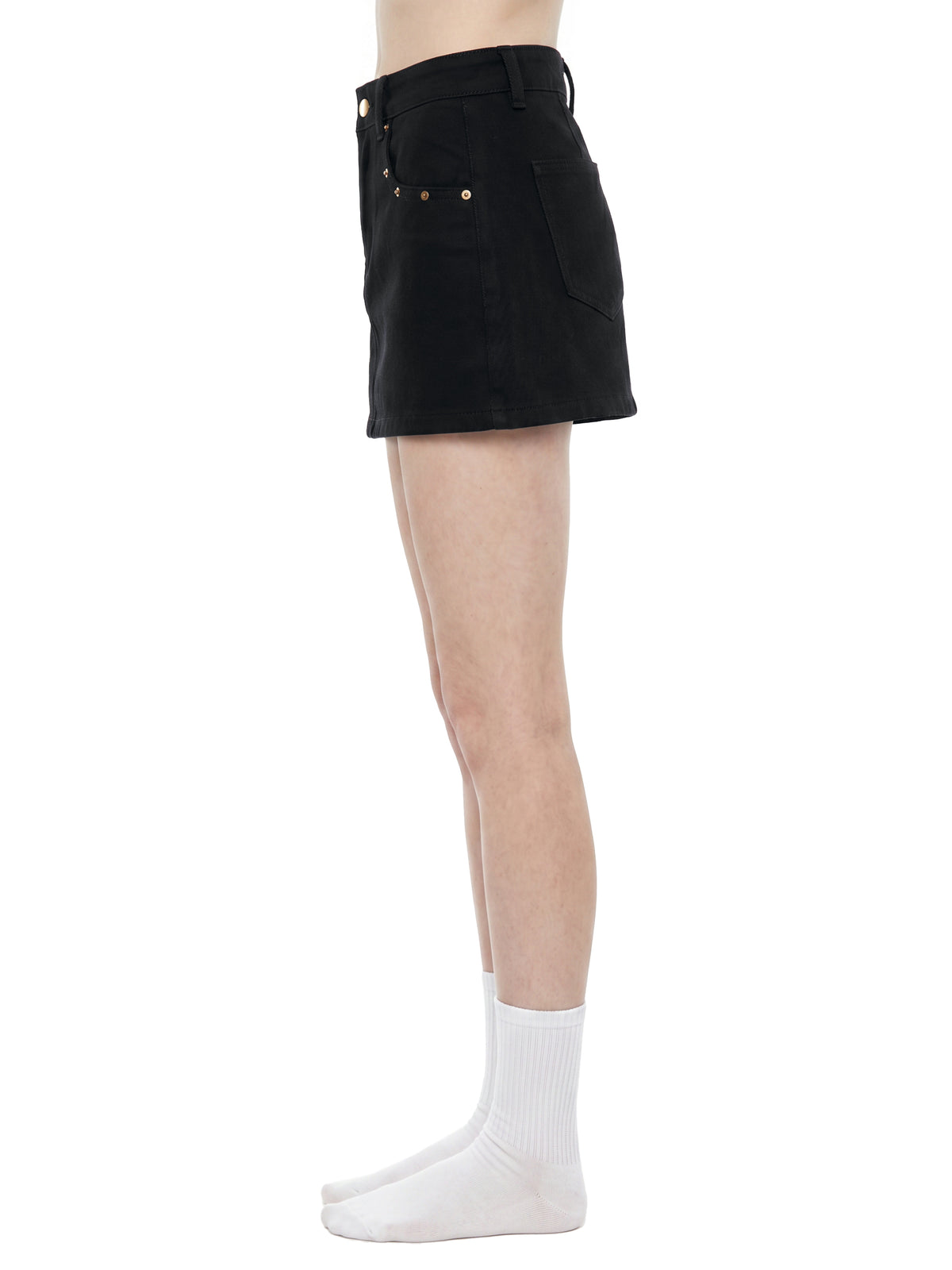 Women's Studded Denim Mini Skirt - ZERO DROP SUPPLY CO.