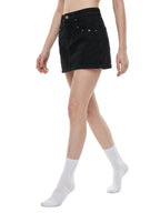 Women's Studded Denim Mini Skirt - ZERO DROP SUPPLY CO.